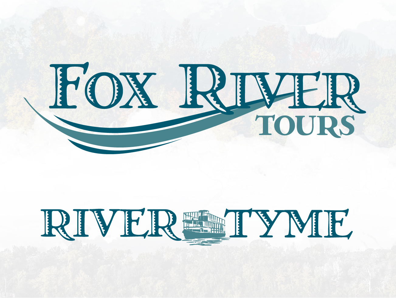 Fox River Tours and River Tyme logos