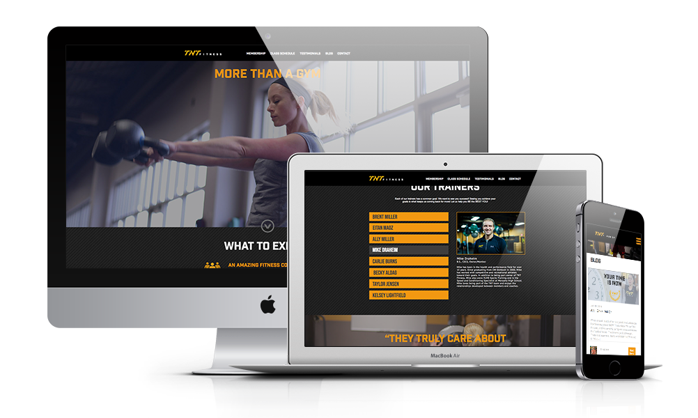 TNT Fitness website